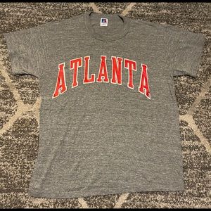 Vintage Atlanta grey t shirt medium